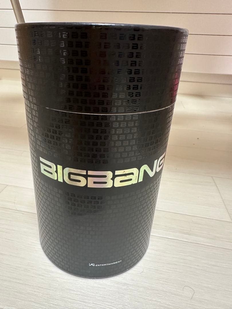 

[USED] Junk BIGBANG penlight, yellow, flower-shaped, with case