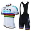Neuer BORA Kurzarm-Radanzug Sommer Rennrad Oberteil Herren Overalls