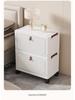 Freestanding Multi-layer Storage Cabinet with Flip-top for Kitchen, Living Room, or Toys