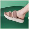 New 2025 Spring And Summer Casual Comfortable Sole Large Size Comfortable Simple Thick Sole Sandals Breathable And Versatile