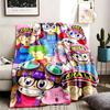 Arale Theme Blanket Suitable For The Sofa Camping And Travel Made Of Soft Flannel Material An Ideal Gift For Occasions Such As Birthday