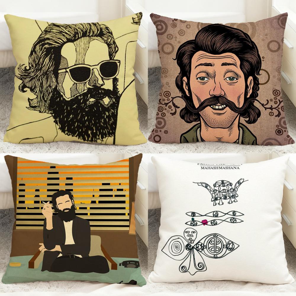 Father J-John MistyS Cushion Cover Comfortable Reversible Pillow Cover Ideal for Car Sofa Bedroom & Beyond