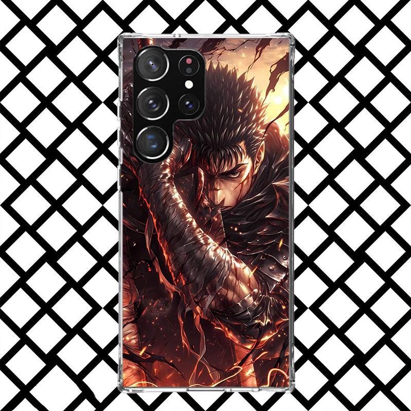 G-Guts B-Berserks Anime Phone Case for Samsung Galaxy S26 S25 Edge S24 S23 Ultra S22 Plus S21 FE S20 + Soft Cover Print Fundas G
