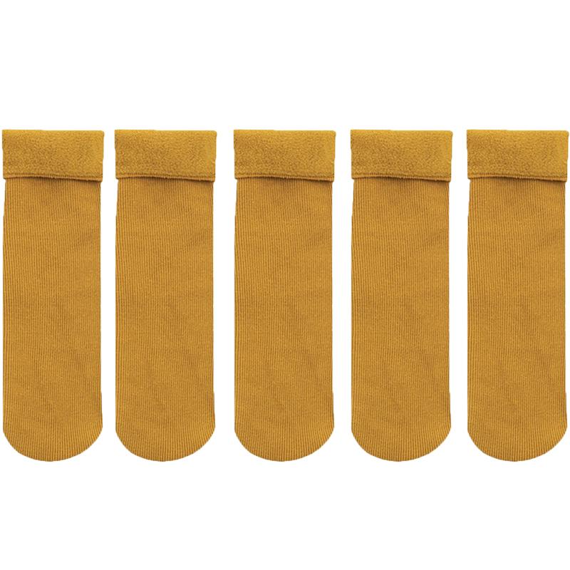 Women's Thicken Thermal Socks Snow Stocking Winter Warm Cashmere Socks Velvet Wool Self-Heating Boot Home Sleeping Socks