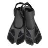 Adjustable Hasps Snorkels Fins Short Swimming Fins Open Heel Swim Flippers for Snorkeling Divings Swimming