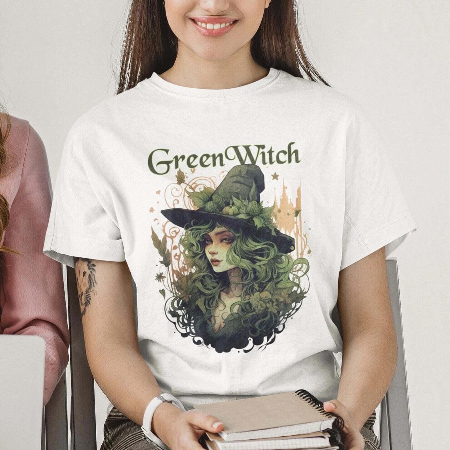 Green Witch Shirt Plant Lover S