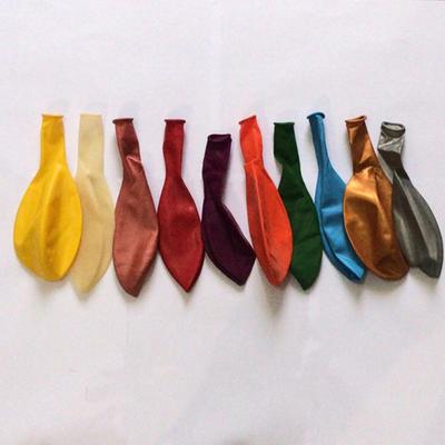 18-inch Large Solid Color Latex  Balloons Bright Reflective Surface Thickened Four-corner Round
