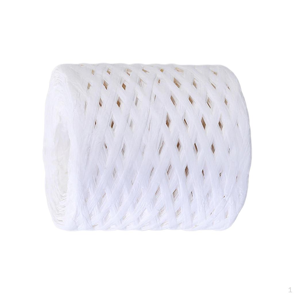 Διακόσμηση χάρτινη κορδέλα Raffia 200M/Roll Ανακυκλώσιμη ανθεκτική για ύφανση συσκευασίας δώρου Ημέρα του Αγίου Βαλεντίνου