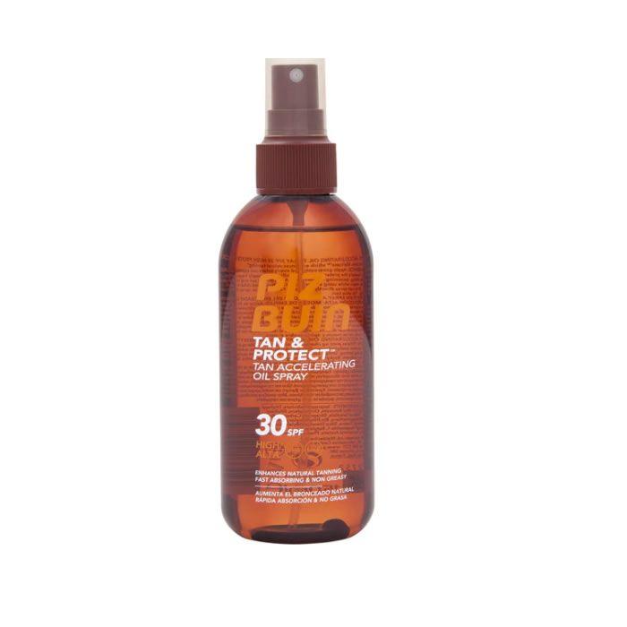 

Piz Buin Tan And Protect Tan Accelerating Oil Spray Spf30 150ml