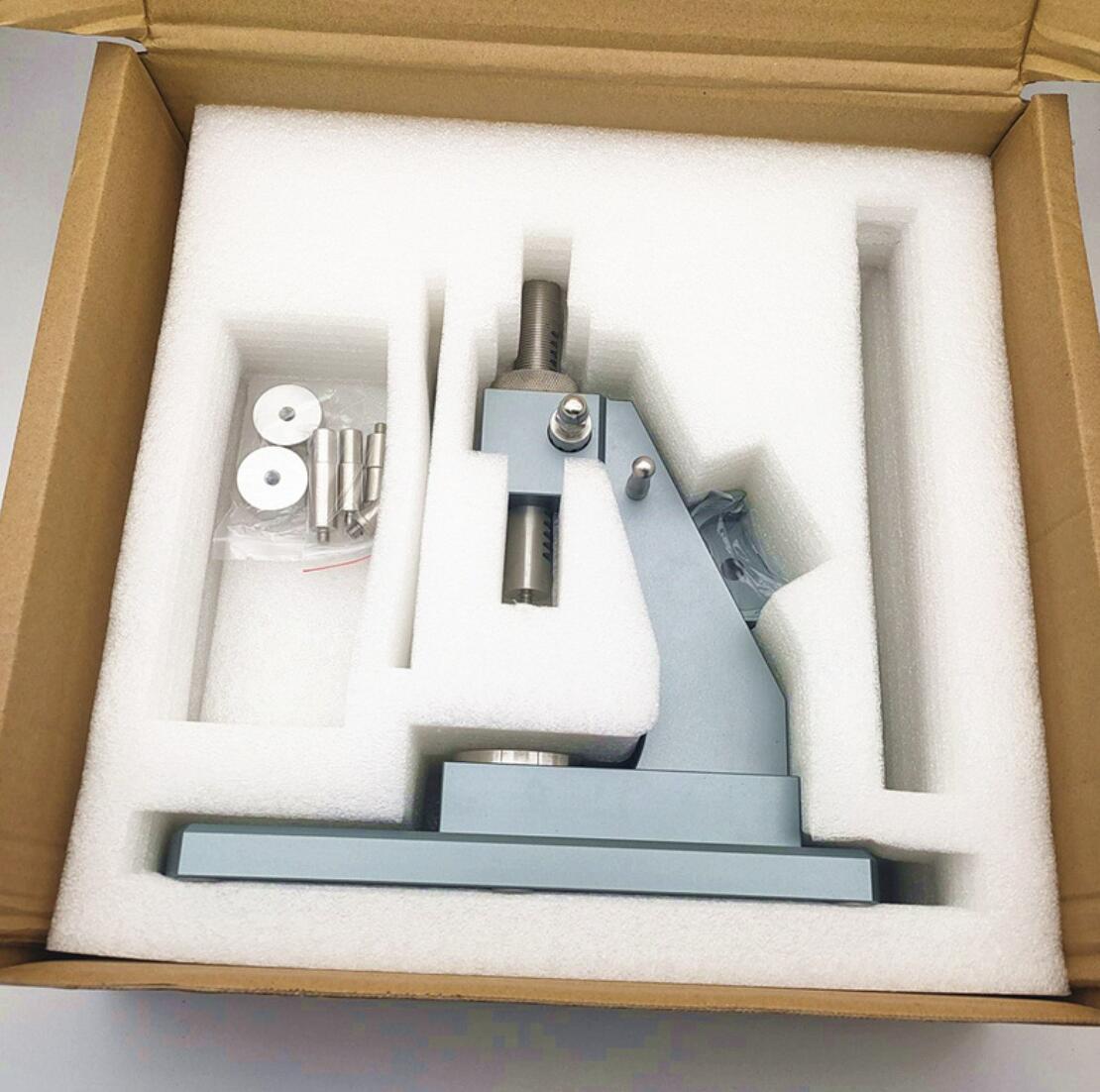 

Heavy Duty Watch Glass Press Tool Dies Set Table Mounted Watch Crystal Back Cover Fitting Machine For Watchmakers 6173 сірий