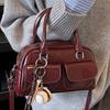 High-value Handbag Bag Women's Autumn New Fashionable Simple Shoulder Oblique Span Bag