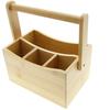 BAMBOO ORGANIZER CONTAINER BOX FOR UTENSILS
