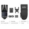 Godox V1MID TTL Camera Flash 55WS  Li-ion Round Head Wireless Speedlight for Canon Sony Nikon Olympus Fujifilm DSLR Cameras