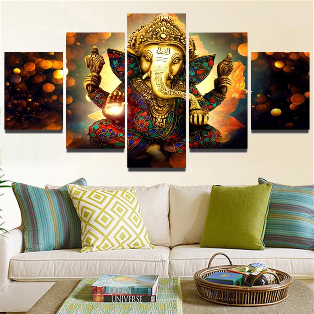 

Wall Art Canvas Buddha Painting Home Decoration Accessories Modular Posters on the Wall Canvas Pictures for Living Room 20X35 20X45 20X55cm