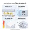 Ugreen 16A High Power AC Power Strip with 3 Outlets CN plug (adapter included)