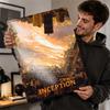 Inception Personalized D Textured Metal Poster Wall Art Vintage Tin Signs for Modern Home Decoration Room Office Decor Luxury