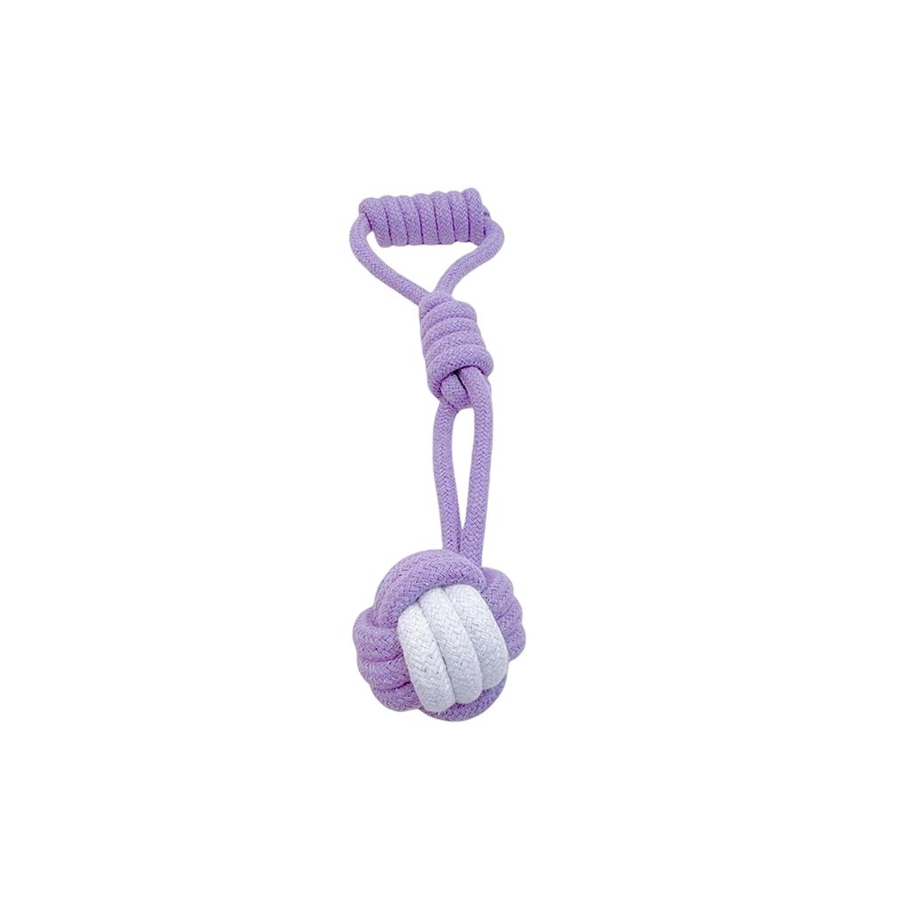 Pet Toys For Dogs, Small And Medium-sized Dog Ropes,  Resistant, Grinding Rope, Ball Tying, Tug Of War, Gnawing, Self Cleaning Toys