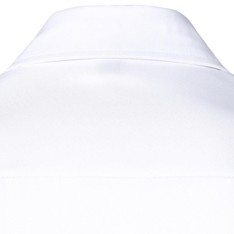 Herrenhemden Neues, schlankes Business-Männerhemd mit Polka Dot und Farbblockierung, lässiges Langarmhemd