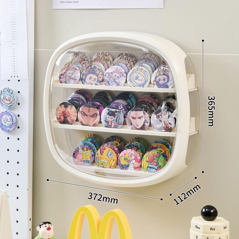 Transparent Display Storage Box for Collectibles