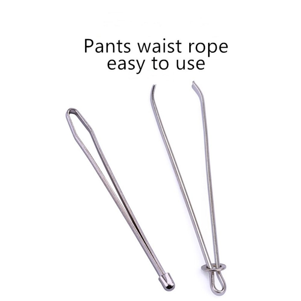 Stainless Steel Wearing Threaders Guide Garment Threading Tools Elastic Rope Threader