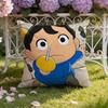 Cute Anime R-Ranking of K-KingsS Cushion Cover Home & Car Dual-Scene Pillow Cover: Reversible for Premium Comfort