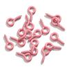 200pcs/100pcs Small Eyes Pins Nail Screw Tiny Mini Sheep Eyepins Hooks Clasp Eyelets for Charms Pendant Jewelry Making DIY
