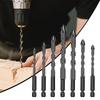 Bit Set For Drill Drill Bits For Stainless Steel Quick-Change Shock-Resistant Anti-Slip Socket Tool Precise Drilling For