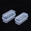 5Pcs 7Ml/10Ml 10-Slot Vial Storage Case Plastic Clear Microtube Storage Box Stackable Freezer Tube Box Diabetic Supplies
