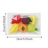 Kneading Vegetable Baby Bath Toys Sound Fruit Play Water Bath Toy  Children Adult