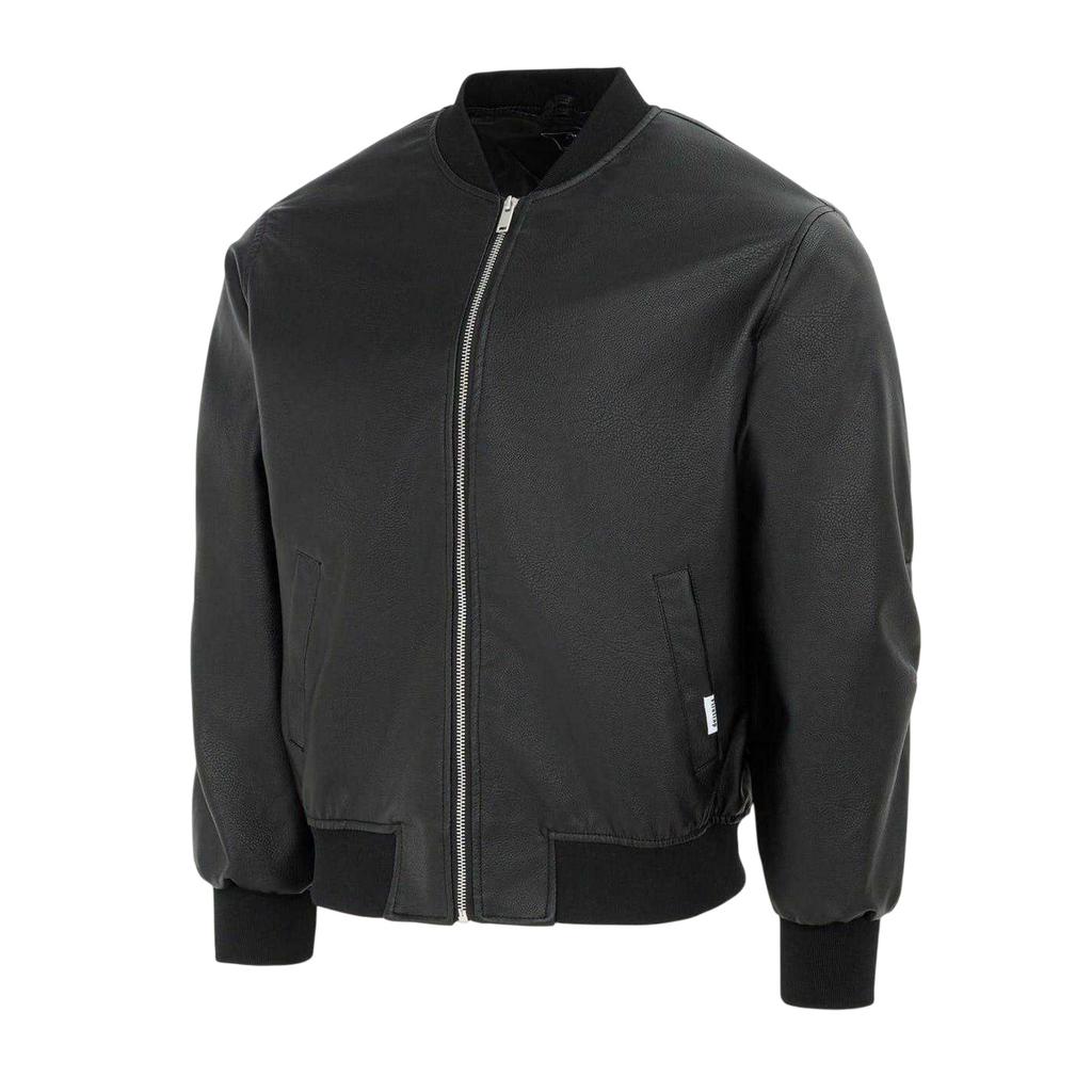 Firetrap Mens PU Bomber Jacket