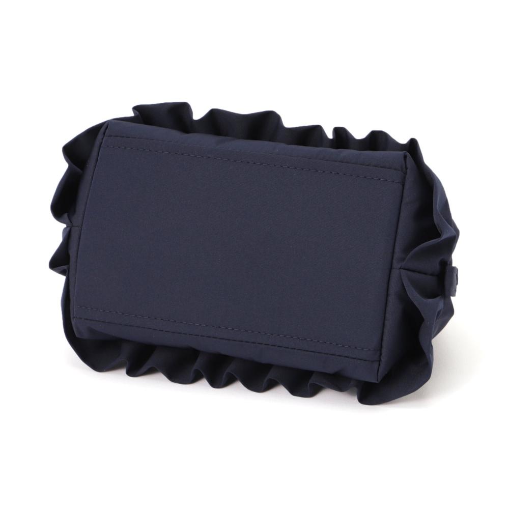 Franc Franc Japan [ec Limited Outlet Item] Frill Wire Pouch Navy