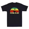 Fotbal Je Život Pánské Tričko Vintage Dárek Pro Fotbalové Fotbalové Fanoušky Tričko Unisex