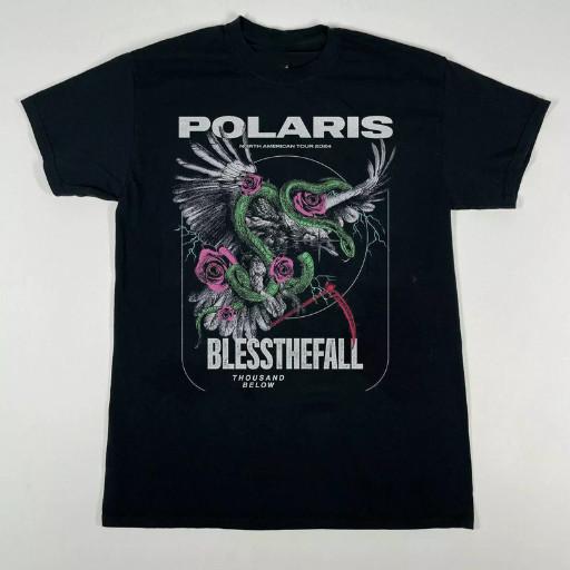 New Polaris and Blessthefall Tour Band All Size Gift For Fan T-Shirt Unisex T-Shirt S
