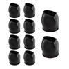 10pcs Chair Foot Covers Office Chair Rollers Fixers for Office Use Protect Floors From Damage & Ensure Silent Mobility