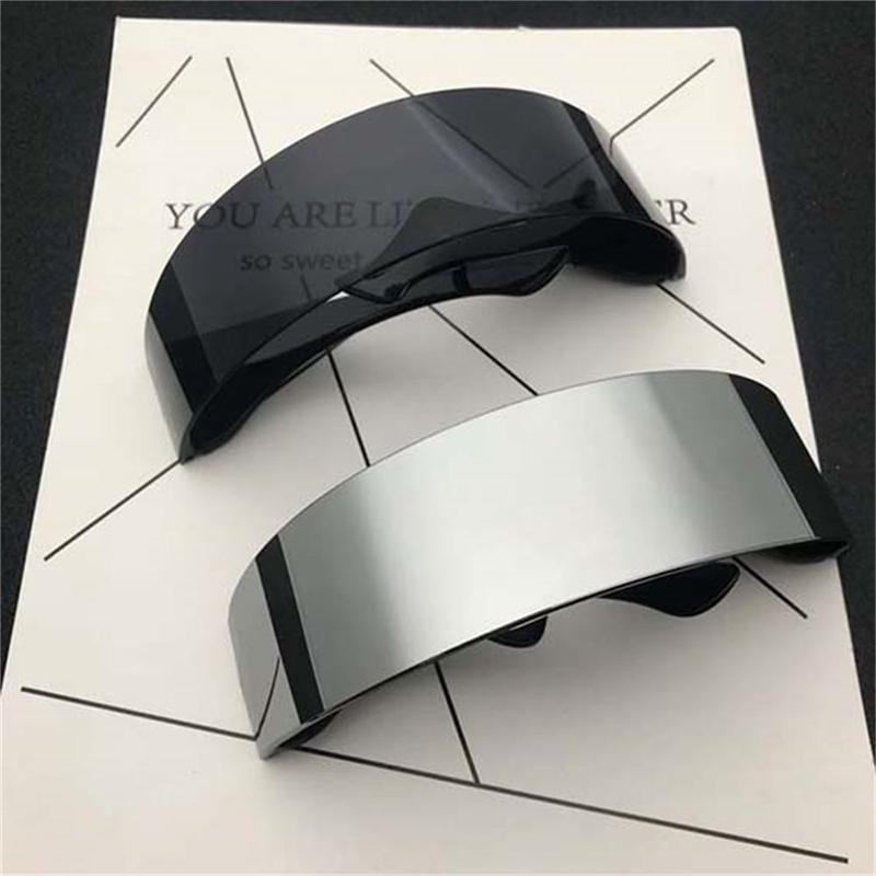 Retro Solbriller UV-beskyttelse Briller Rammeløse Solbriller Gotiske Festbriller