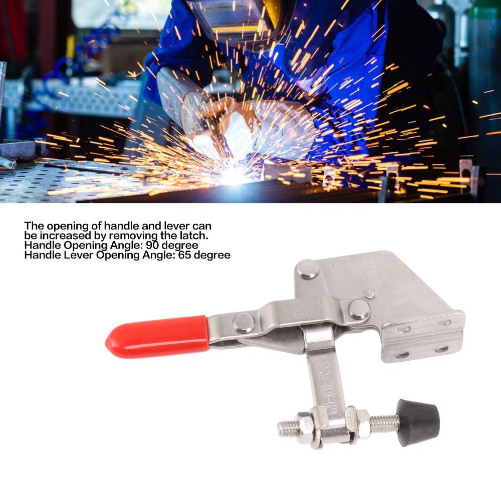 Secure Grip Toggle Clamp Stainless Steel Quick Release Toggle Clamp Tool Lever Clamp Welding