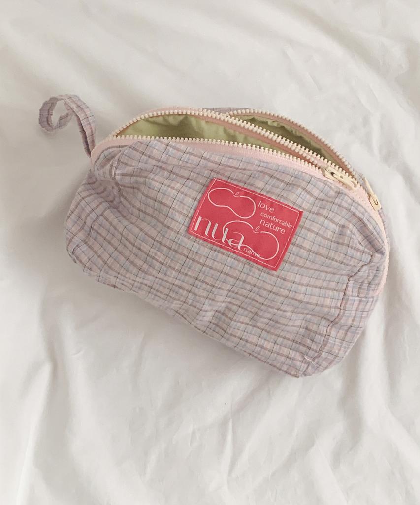 Nuaname Pauline Dual Zipper Pouch
