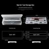 Nail Art Double-Layer Storage Box for Tools and Jewelry