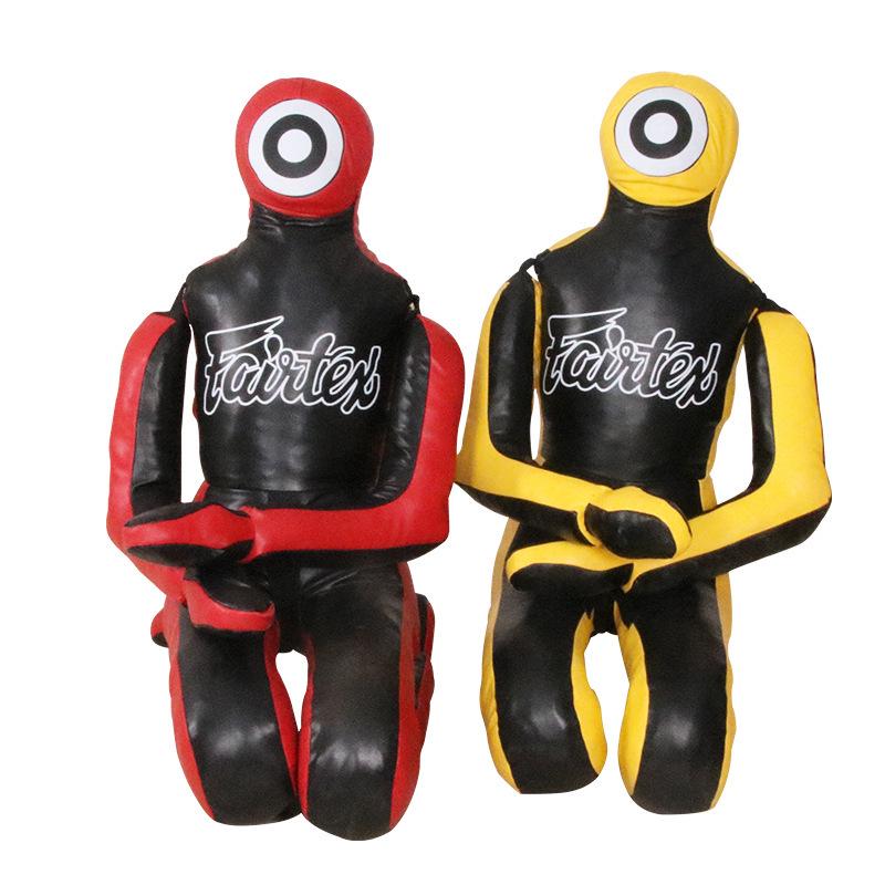 Brazil UFC BJJ Judo Wrestling Leather Sparring Dummy for Lock/Choke Techniques and Sanda Training