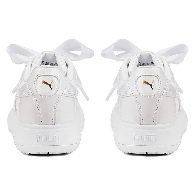 Puma Pantofi de dama din piele intoarsa Mayu Heart Patent White 385967-01