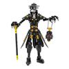 Halloween Crow Long Mouth Medieval Steampunk Style Plague Doctor Mech Model Building Blocks Toy Handpiece
