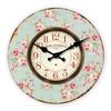 10" Retro Religious Minimalist Wooden Wall Clock MDF Silent Decorative Clock