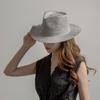 Spring and summer new fashion casual dyeing natural hand-woven sisal jazz hat outdoor travel sunscreen shading straw hat tide