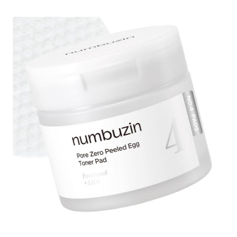 numbuzin No.4 Пилинг-пэды для пор  Очищенное яйцо  70 шт.