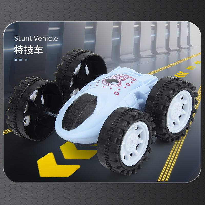 

Double Inertia Double-Sided Stunt Car, Sliding 360 Degrees Steering Dump Car, Children S Drop-Resistant Boy Toy Car