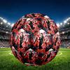 Michael Jackson Aufdruck Größe 5 Fußball, PU Abriebfester Fußball für Spieltraining und tägliches Üben, Geburtstagsgeschenk für Fußballfans
