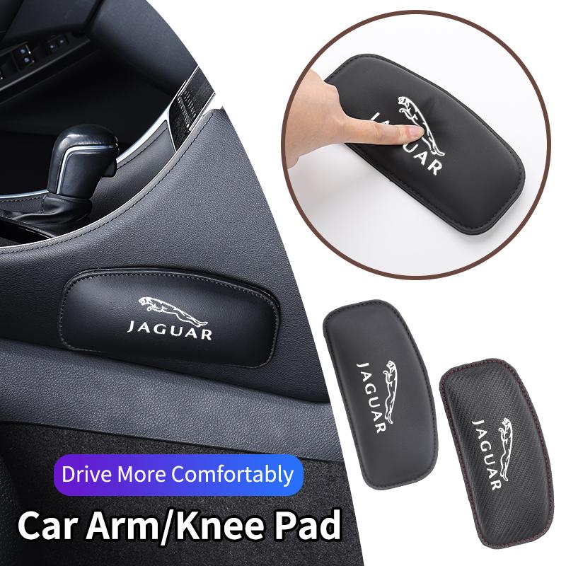 Car Knee Pad Elbow Pillow Leg Cushion Hand Support Mat Accessories For Jaguar XF XJ XE S-Type F-Type X-Type F-Pace I-Pace ZZ6