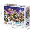 Epoch Jigsaw PEANUTS Snoopy Happy Christmas Includes and Score Ticket 500-Piece Puzzle, (38x53cm), 06-128s, Glue, Spatula,