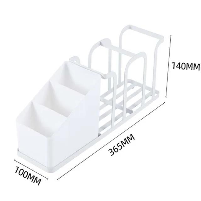 Kaffee-Organizer Teebeutel-Aufbewahrungsregal Schreibtisch Einwegbecherhalter Wasser-Teebecher-Spenderregal für Zuhause Küche Büro