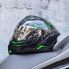 DOT ECE Certified Full Face Motorcycle Helmet Men Women Flip-Up Design ABS Shell All Season Use
